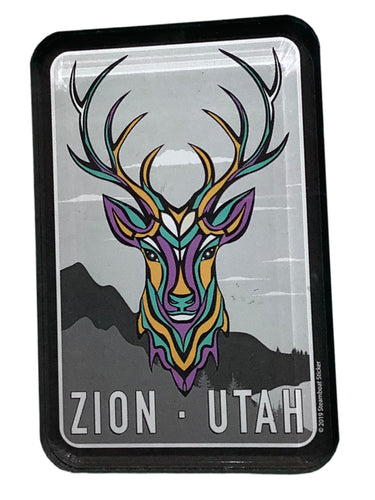 Poster Elk Colorful Magnet*