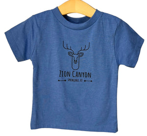 Line Deer Toddler Shirt