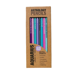 Astrology Pencils - Aquarius