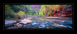 River Whisper Zion Greeting Card