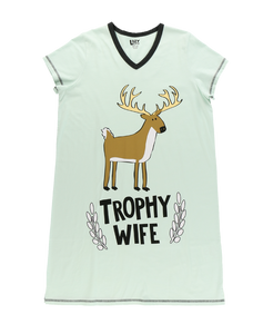 Trophy Wife V-Neck Nightshirt