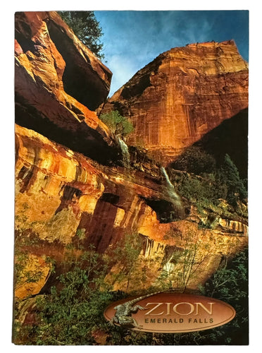 Zion Emerald Falls Postcard