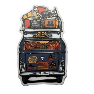 Zion Bumper Sticker Van Magnet