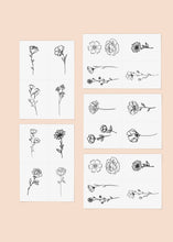 Blooming Temporary Tattoo Pack