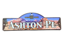 Wooden Zion Street Sign "A" Names