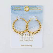 Bubble Hoop Pin Catch Earring