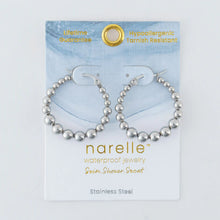 Bubble Hoop Pin Catch Earring