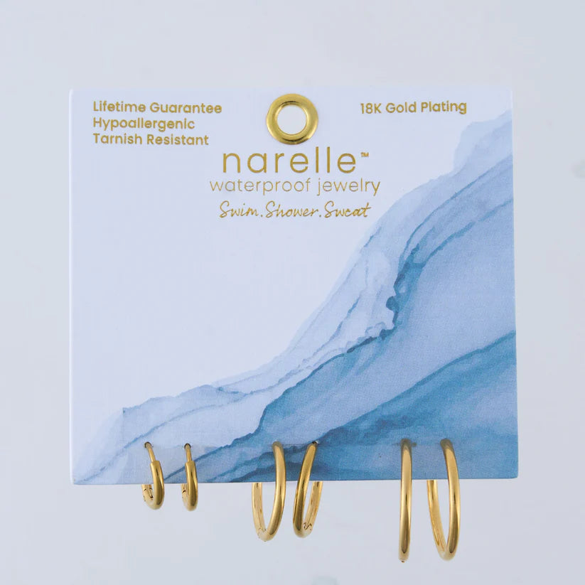 Classic Hoop Trio Earrings