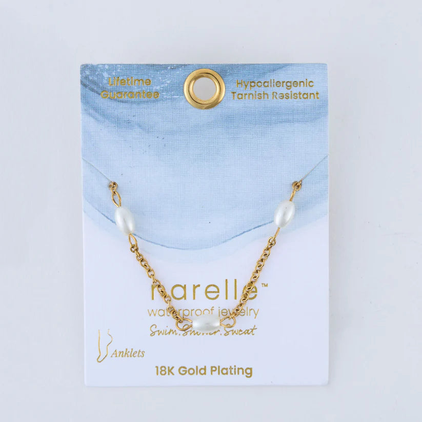 Dainty Pearl Anklet