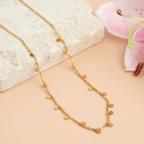 Disc Chain Necklace
