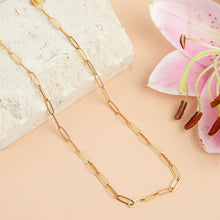 Paper Clip Chain Necklace