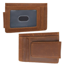 Zion Leather Wallet Magnet Clip