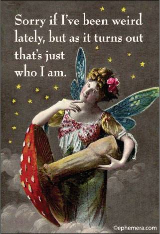 Sorry I've Been Weird Lately Magnet