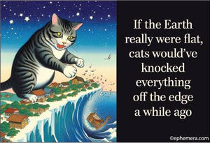 If the Earth Really Were Flat Magnet