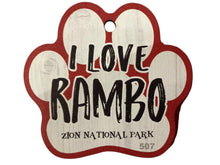 Paw Print "R" Names