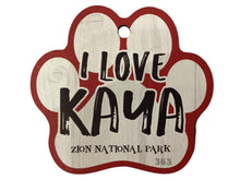 Paw Print "K" Names