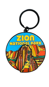 Angels Landing Spinner Keychain