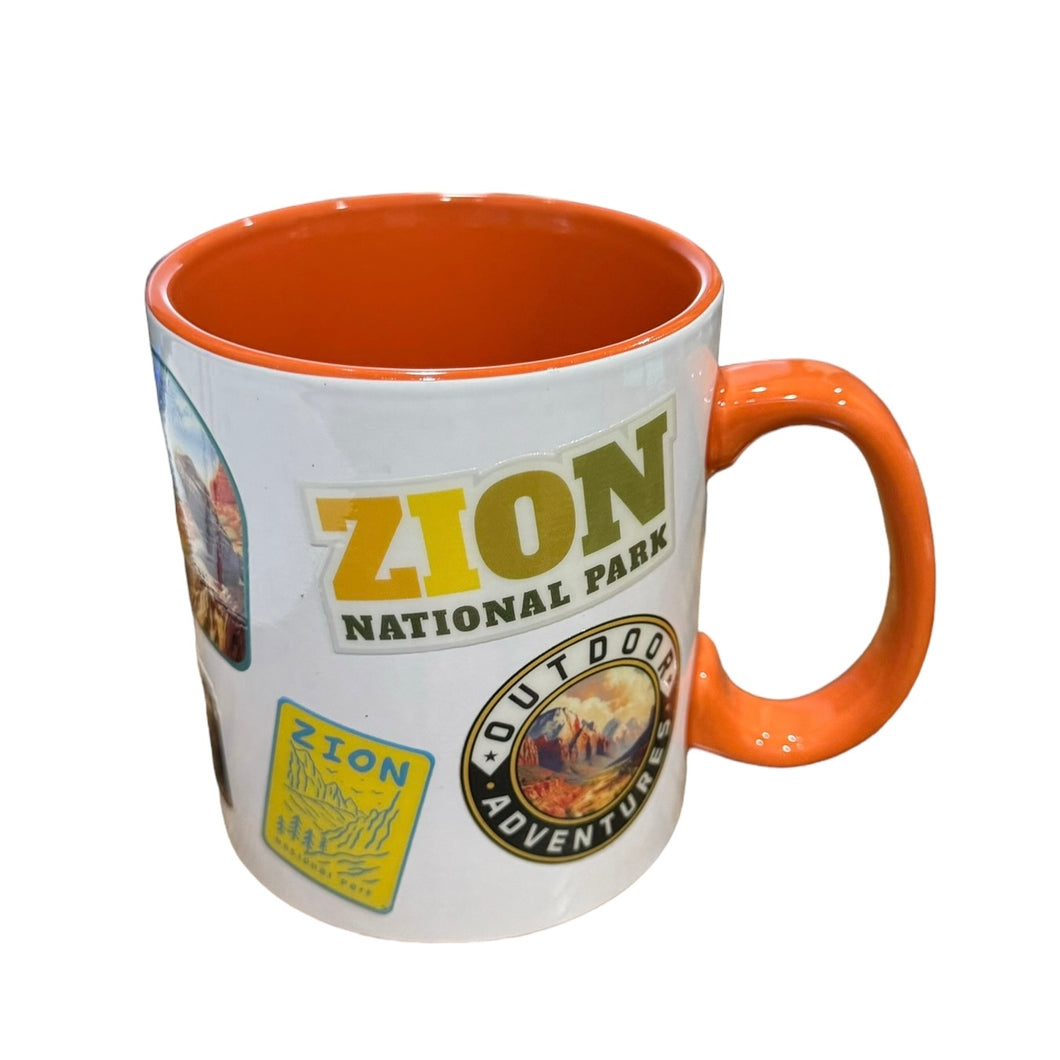 Raised Decal Zion Mug