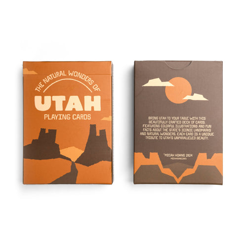 Utah Natural Wonders Playing Cards