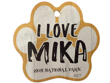 Paw Print "M" Names