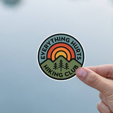 Everything Hurts Hiking Club Sticker