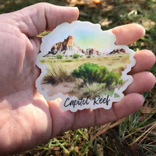 Capitol Reef - Utah's Big 5 Watercolor Sticker