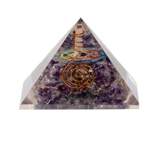 Gemstone Orgone Pyramid