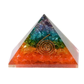 Gemstone Orgone Pyramid