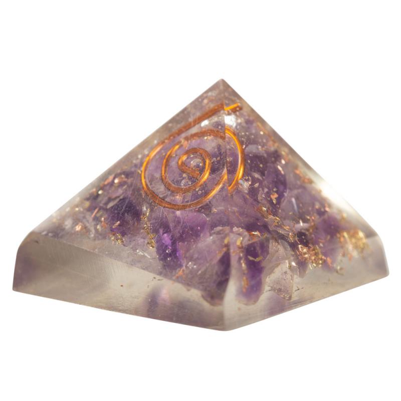 Mini Gemstone Orgone Pyramid