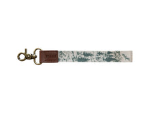 Woodland Landscape Wristlet Keychain