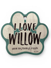 Paw Print "W" Names