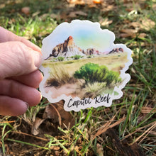 Capitol Reef - Utah's Big 5 Watercolor Sticker