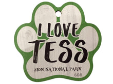 Paw Print "T" Names