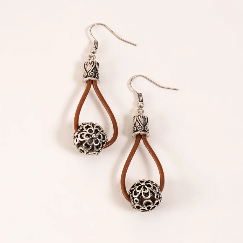 Flower Drop Earrings