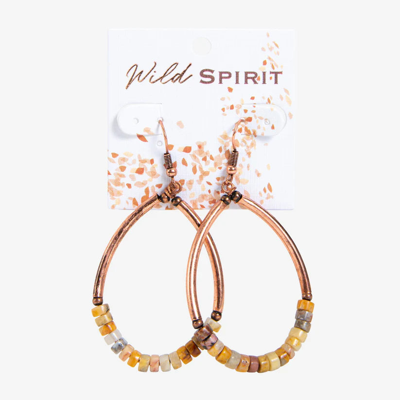 Beaded Drop Earrings