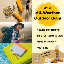 Chicken Poop SPF 35 SUNSCREEN Lip Balm