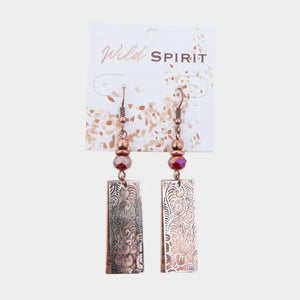 Flower Bar Earrings
