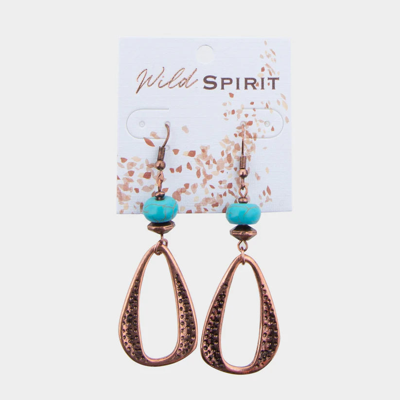 Turquoise Teardrop Earrings