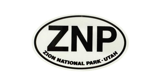 ZNP Mid Oval Sticker