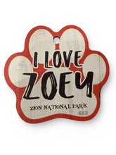 Paw Print "Z" Names