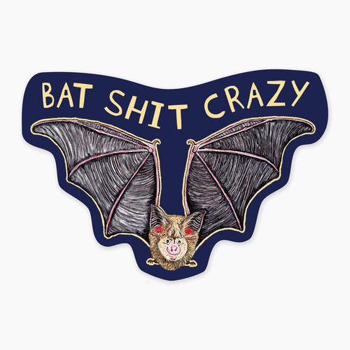 Bat Shit Sticker