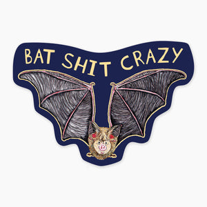 Bat Shit Sticker