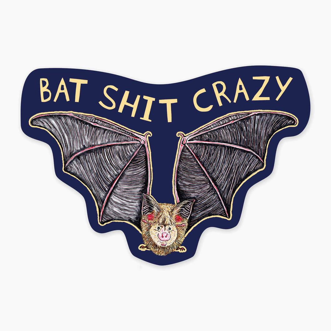 Bat Shit Sticker