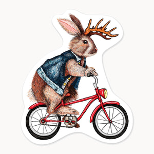Bikealope Sticker