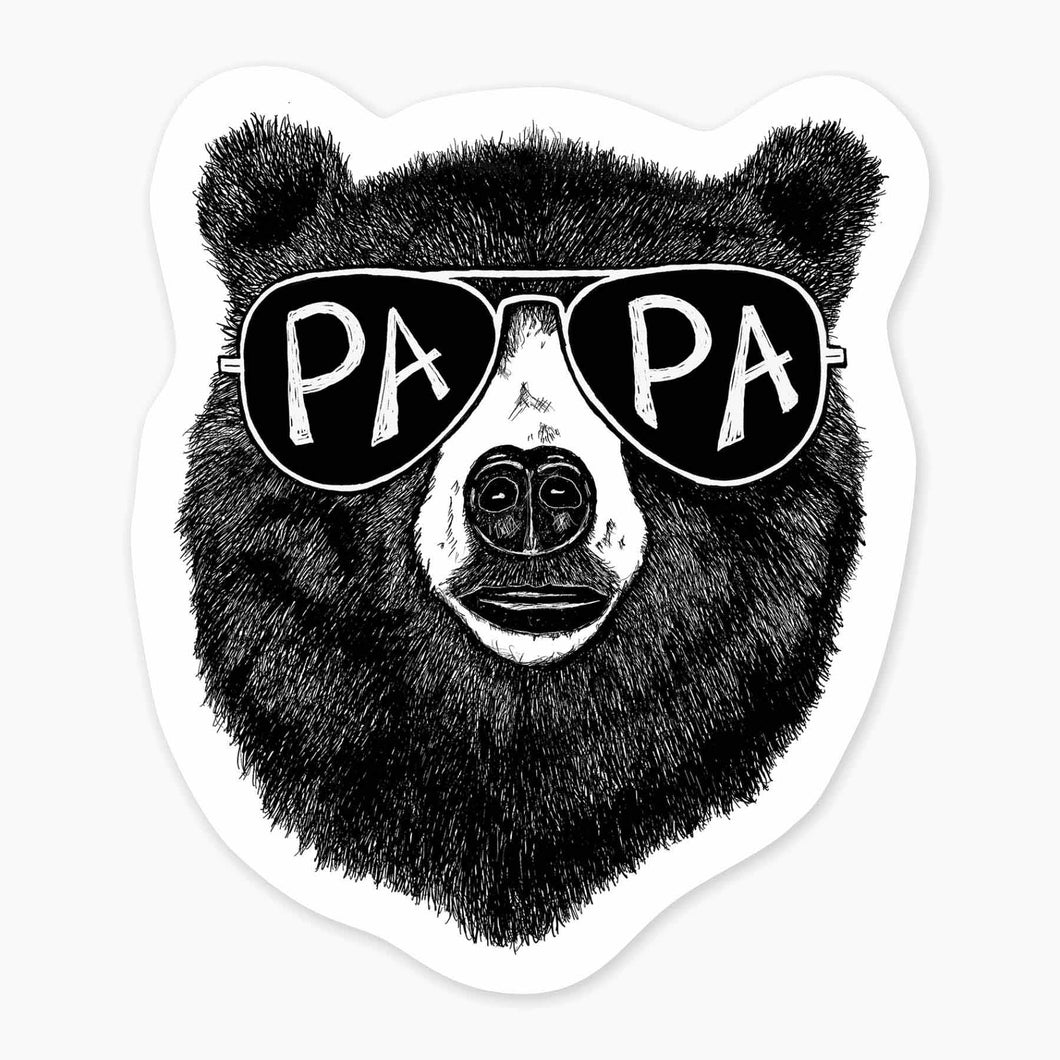 Clean Papa Sticker