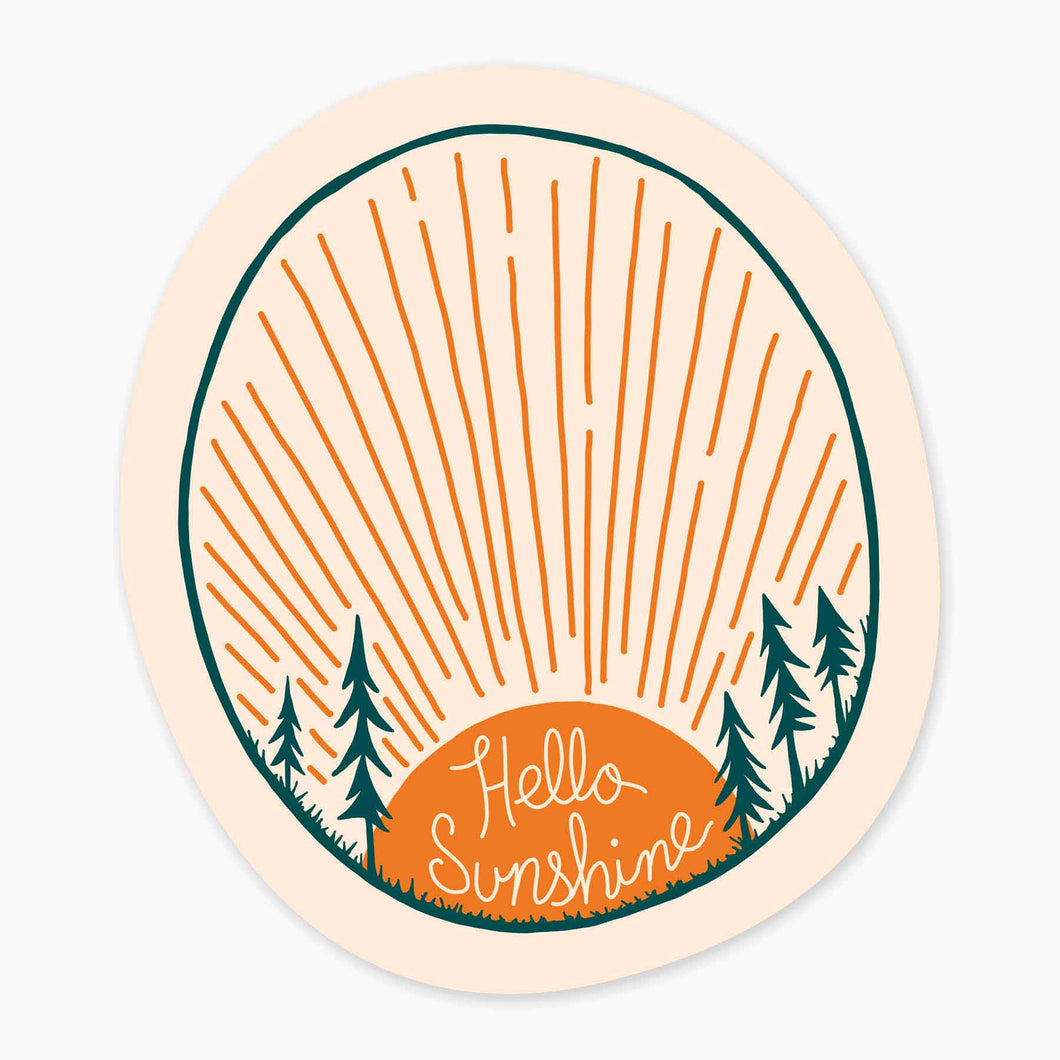 Hello Sunshine Sticker