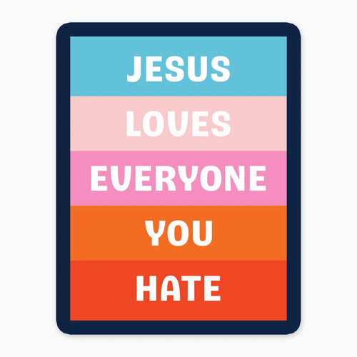 Jesus Loves Sticker
