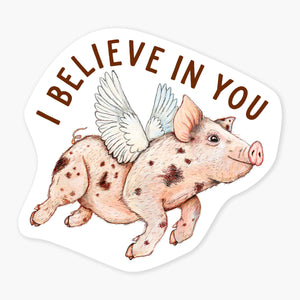 Pigs Fly Sticker