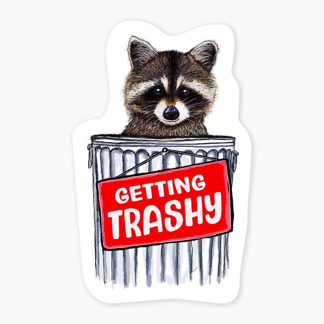Trashy Sticker