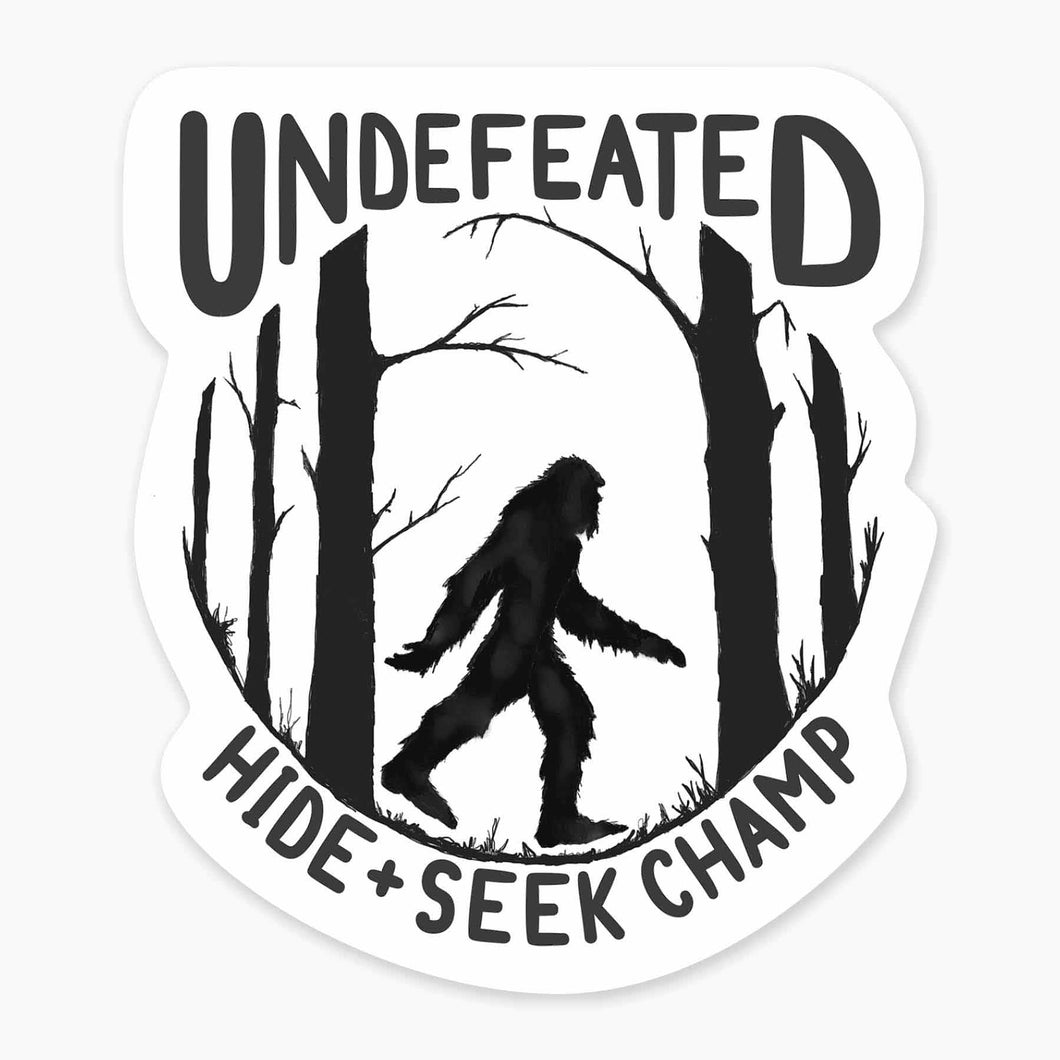 Undefeated Sticker